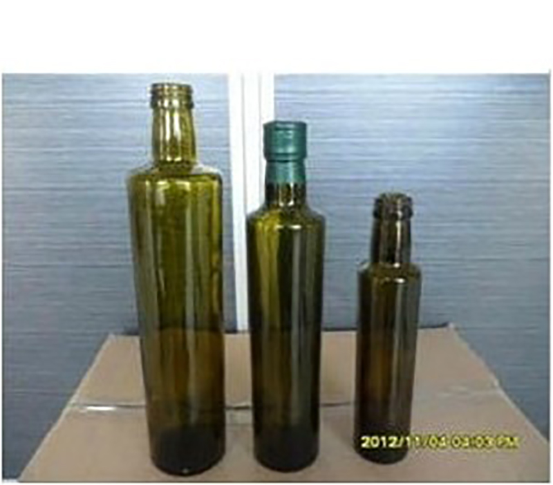 Olive oil bottle, tea seed, rapeseed oil glass bottle